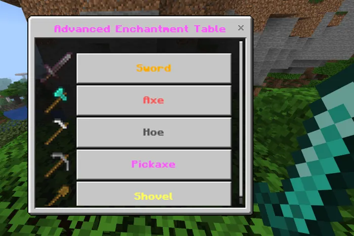 System Enchantements Addon screenshot