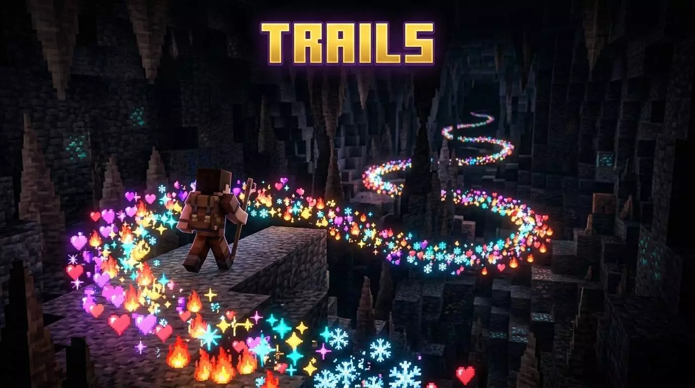Particle Trails Addon: Custom Walking Effects Mod / Addon thumbnail