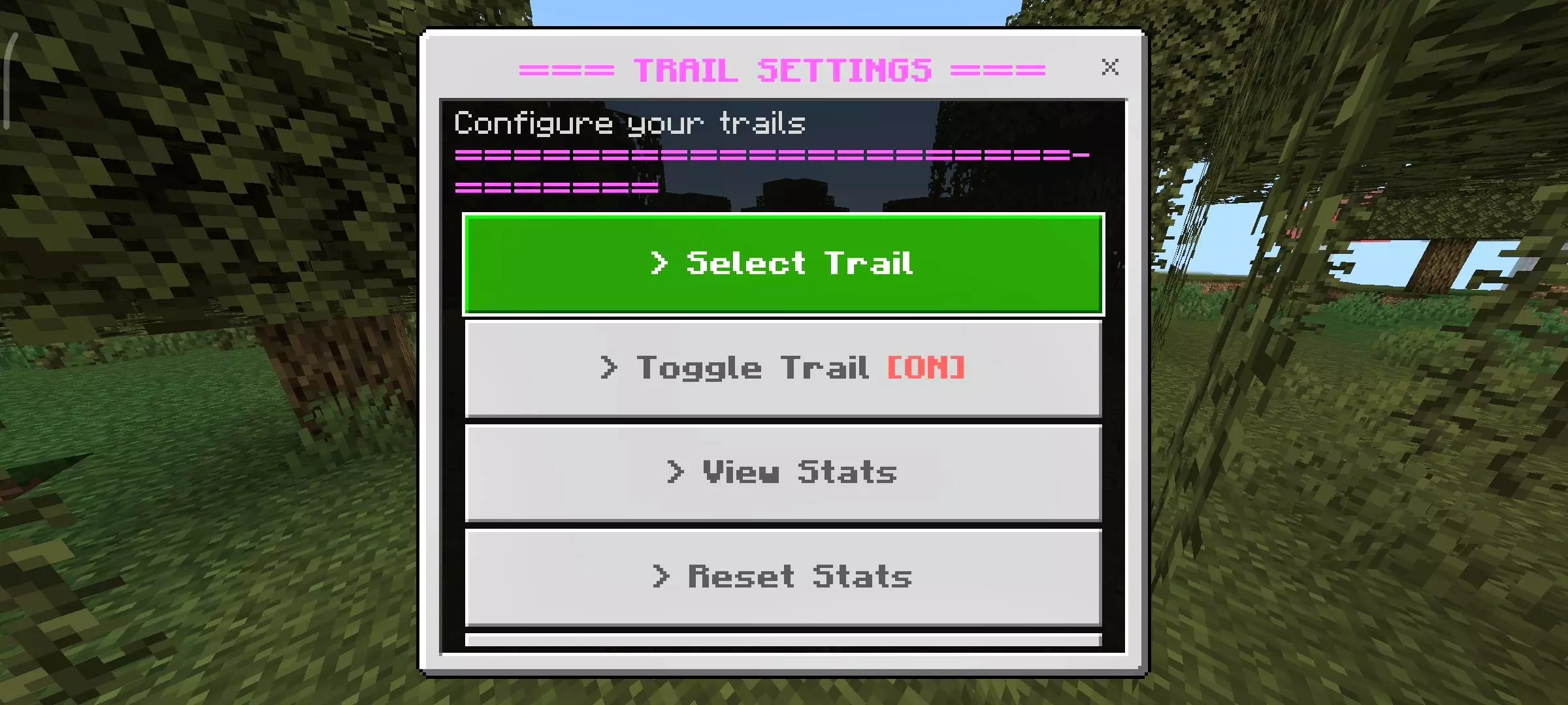 Particle Trails Addon: Custom Walking Effects Mod / Addon pic 2