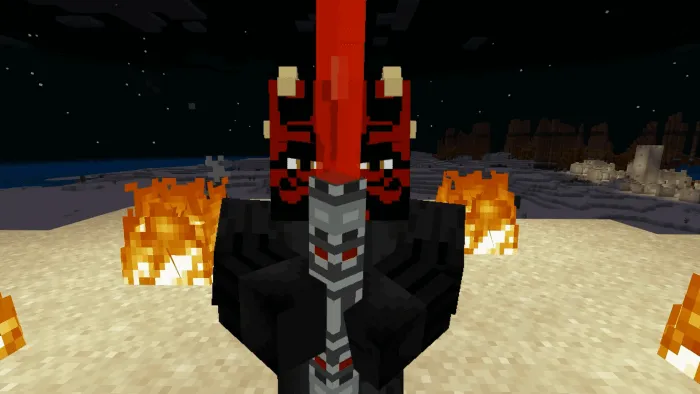 Minecraft DARTH MAUL Addon screenshot