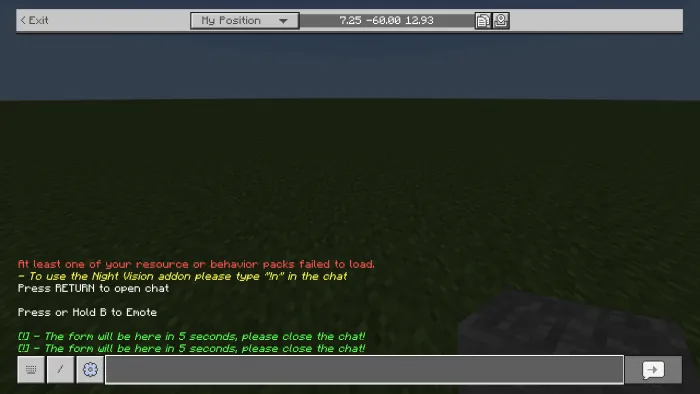 Night Vision Tool Addon screenshot