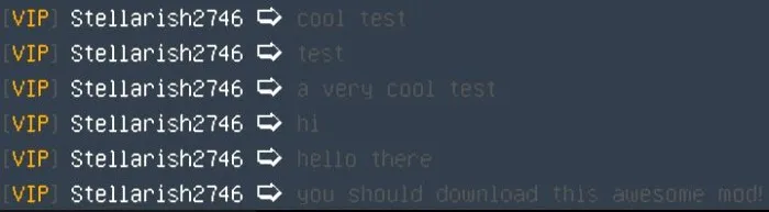 Stela's Chat Ranks Addon screenshot