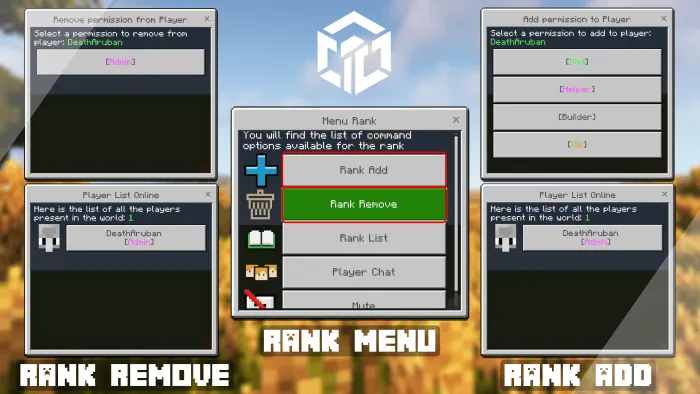 Chat Ranks+ Addon screenshot