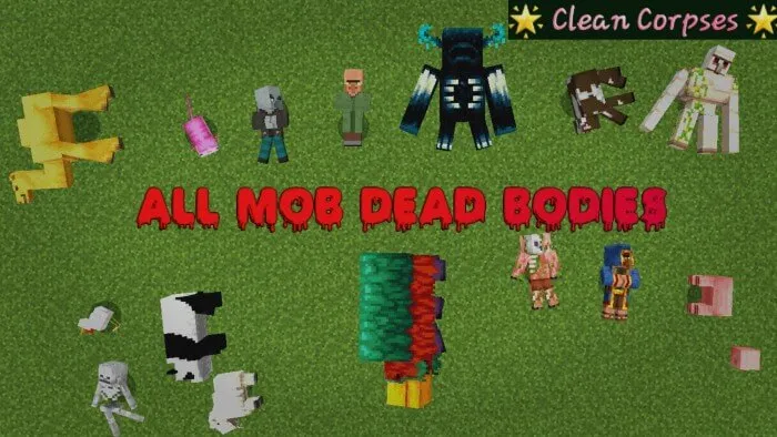 All Mob Dead Bodies - Clean Corpses Addon thumbnail