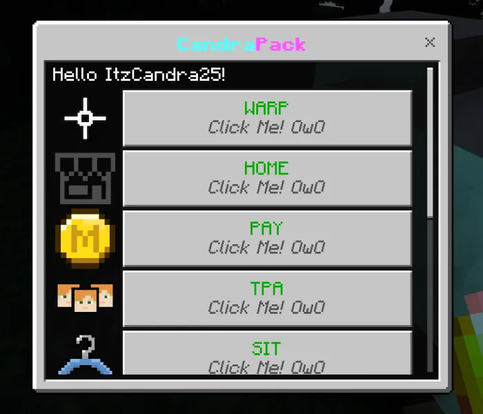 Candra-Pack Addon screenshot