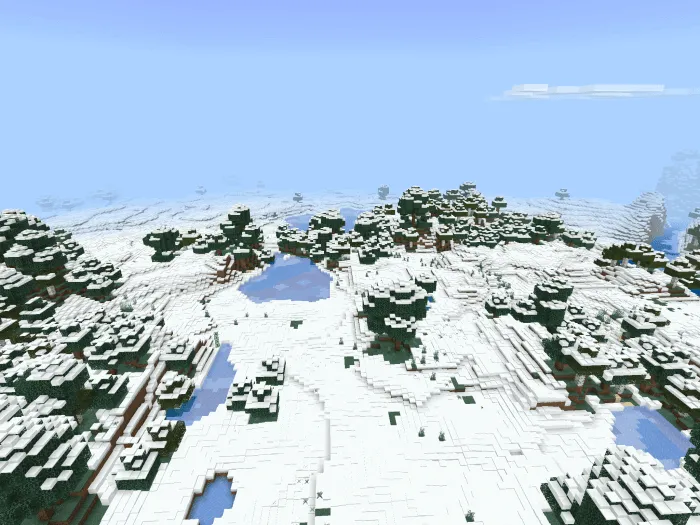 Snowy World Addon screenshot