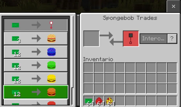 Spongebob Addon screenshot