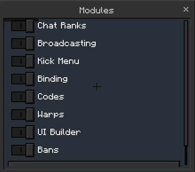 Simple Essentials Addon screenshot