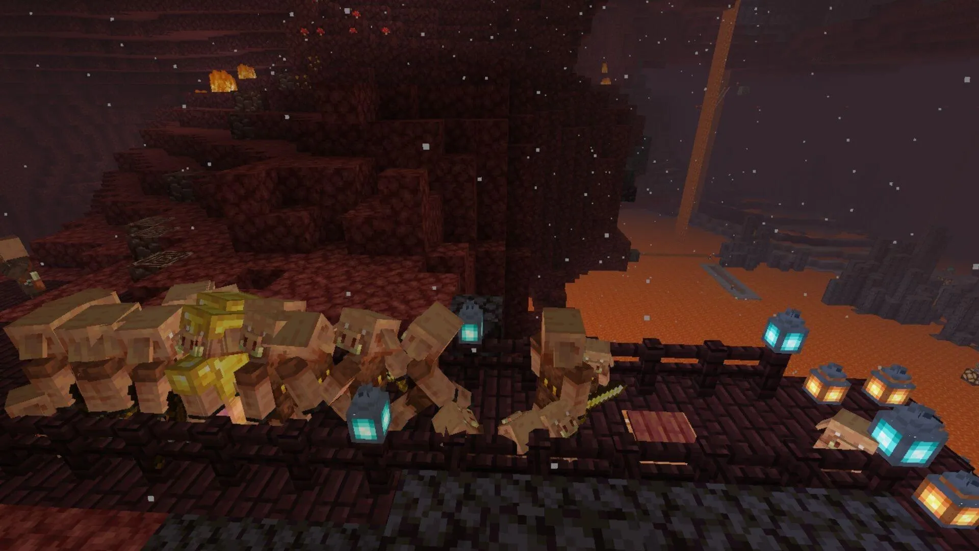 Nether and End Portal War Game Map screenshot