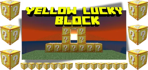 Yellow Lucky Block Addon thumbnail