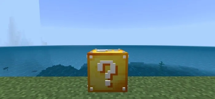 Yellow Lucky Block Addon screenshot