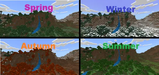 Seasons Addon for Bedrock Edition thumbnail