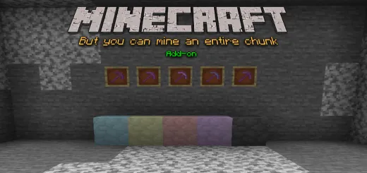 Minecraft But You Can Mine An Entire Chunk Addon thumbnail