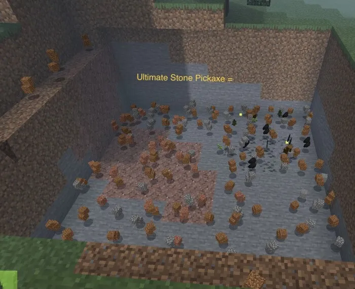 Minecraft But You Can Mine An Entire Chunk Addon screenshot