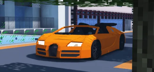 2013 Bugatti Veyron Vitesse Minecraft Addon thumbnail