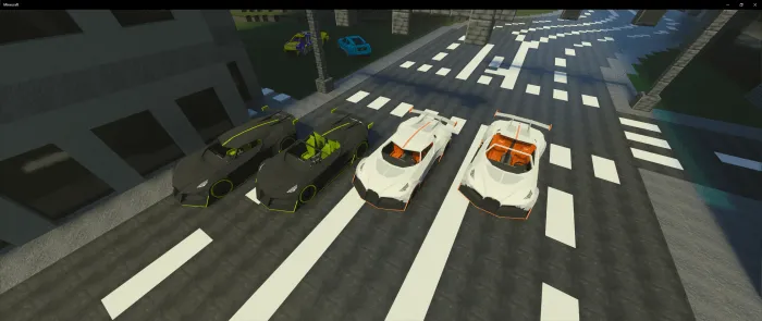 2013 Bugatti Veyron Vitesse Minecraft Addon screenshot
