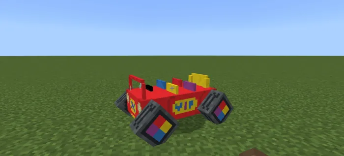 Big Red Car Addon screenshot