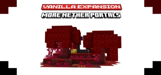 Vanilla Expansion: More Nether Portals Addon thumbnail
