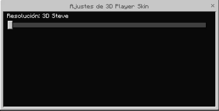 3D Player Skin Addon screenshot