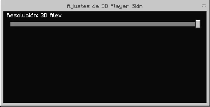 3D Player Skin Addon screenshot