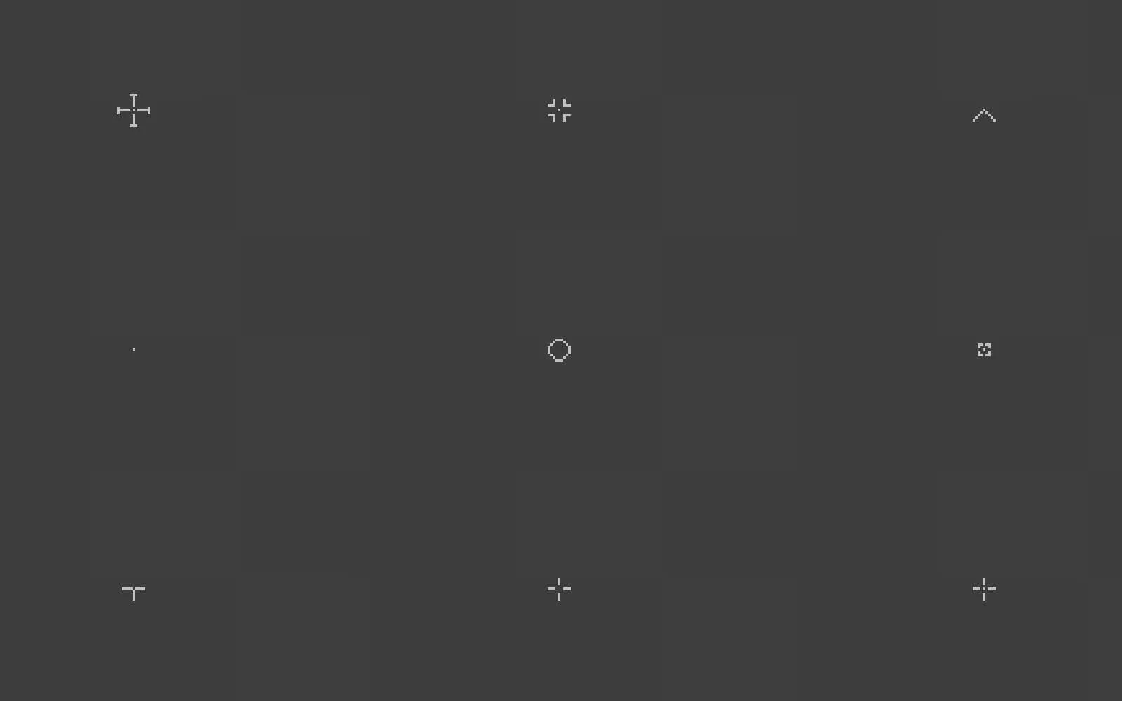 Custom Crosshairs Addon screenshot