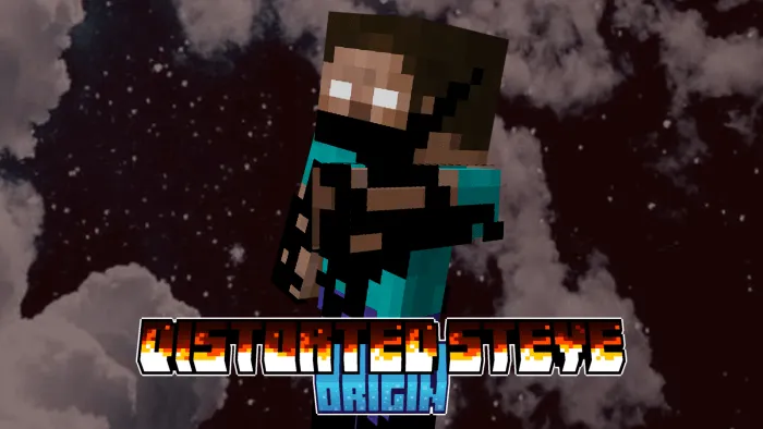 Distorted Steve The Nightmare Glitch Addon thumbnail