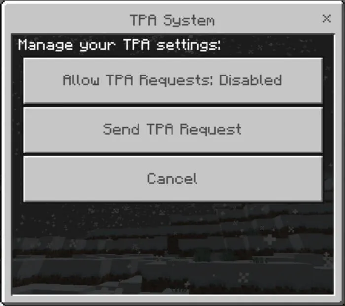 TPA System Addon screenshot