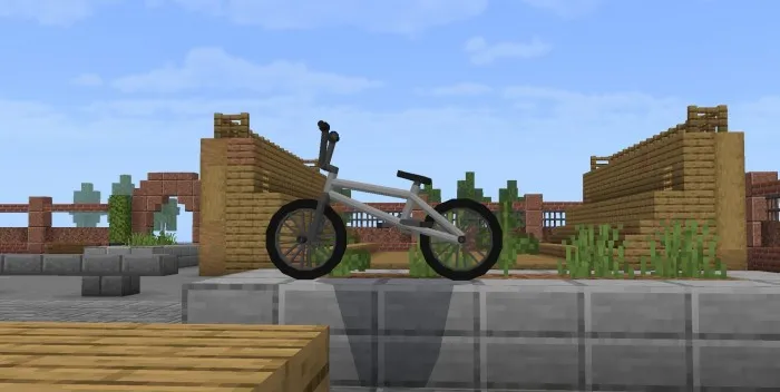 بائیسکل کرافٹ - بقا کے لیے موزوں بائیسکل! Addon screenshot