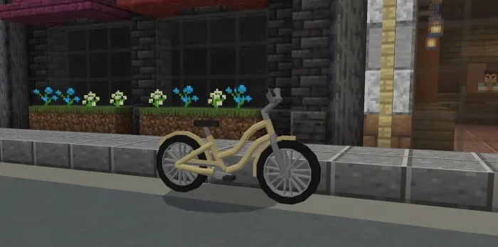 بائیسکل کرافٹ - بقا کے لیے موزوں بائیسکل! Addon screenshot