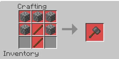 Vanilla Hammers (3x3) Addon screenshot