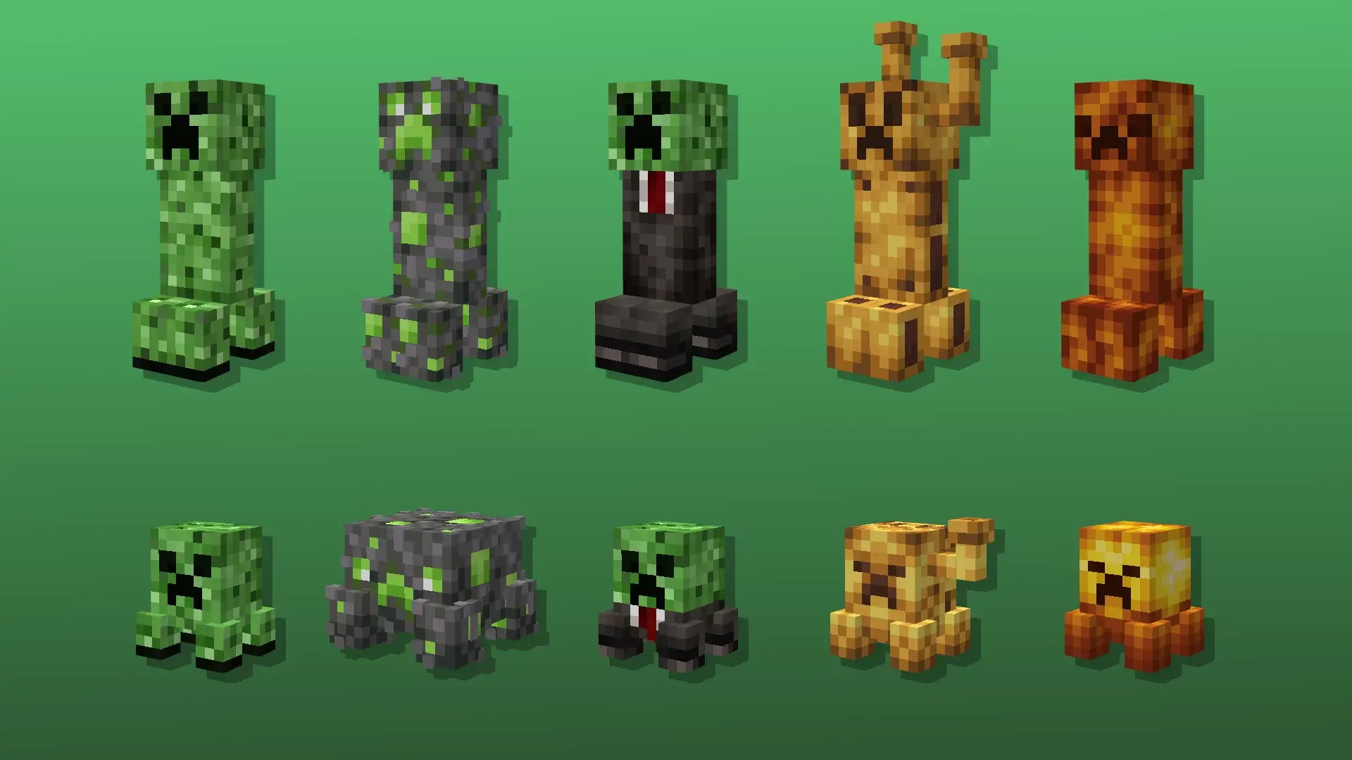 Collective Creepers Addon / Texture Pack screenshot