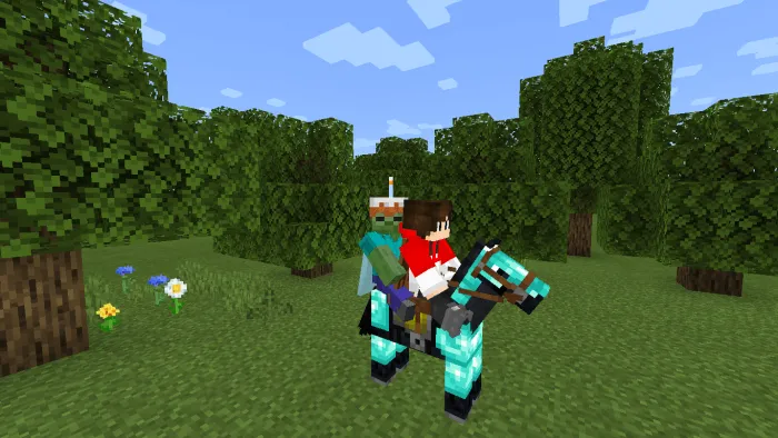 2 Seats on Horse Addon screenshot