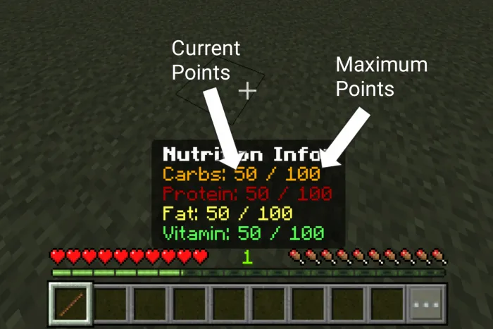 Nutrition! Addon screenshot