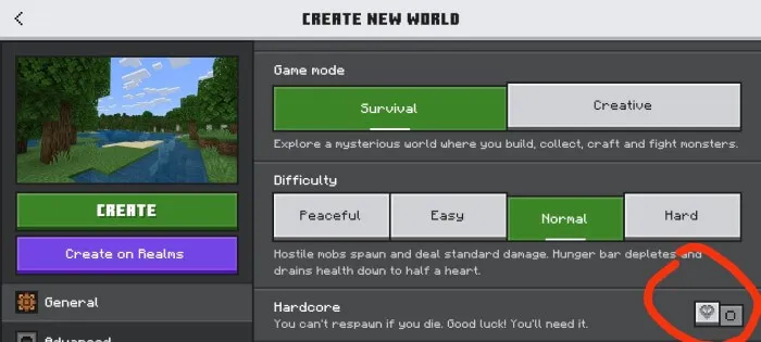Single heart Hardcore Addon screenshot