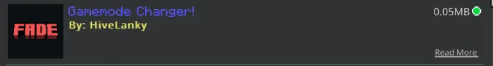 No Op Gamemode Changer Addon screenshot