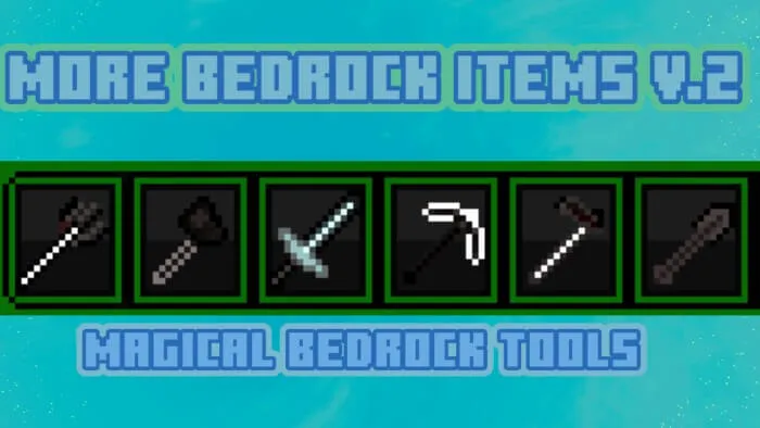 More bedrock items Addon screenshot