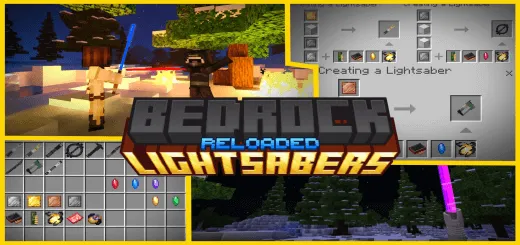 Bedrock Lightsabers: Reloaded Addon thumbnail