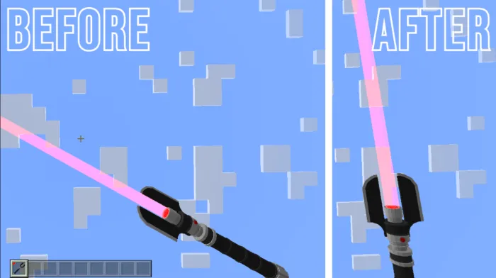 Bedrock Lightsabers: Reloaded Addon screenshot