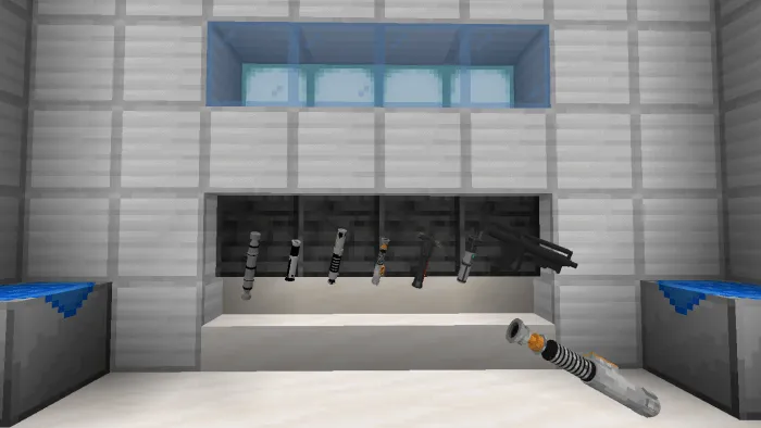 Bedrock Lightsabers 3D Addon screenshot