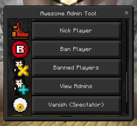 Awesome Admin Tool Addon screenshot