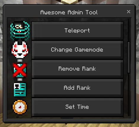 Awesome Admin Tool Addon screenshot
