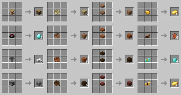 Uncrafting Table v2 Addon screenshot