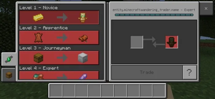 Better Wanderıng Trader Addon screenshot