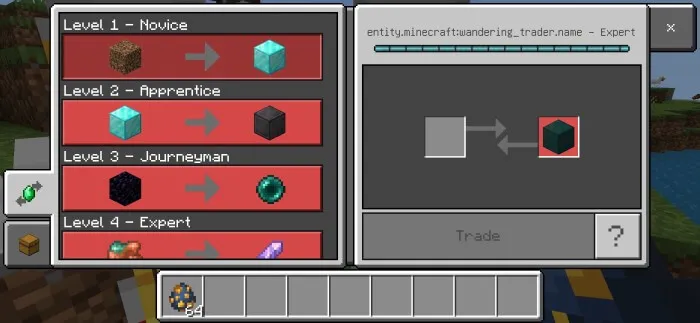 Better Wanderıng Trader Addon screenshot