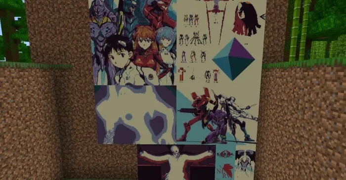 Minecraft Evangelion Addon screenshot