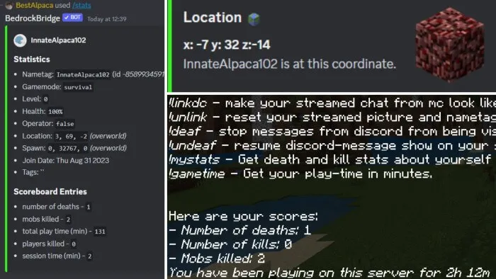 BedrockBridge Addon screenshot