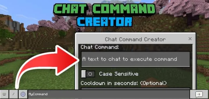 Chat Command Creator Addon thumbnail