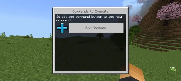 Chat Command Creator Addon screenshot