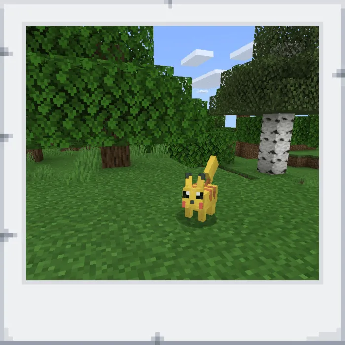 Pikachu and Eevee V3.5 – Pokemon Add-on 1.16 screenshot