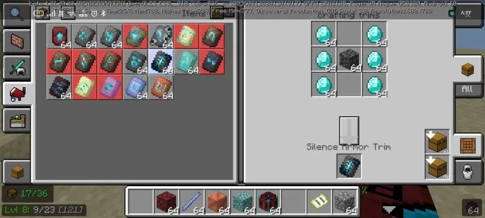 Trim Table Addon screenshot